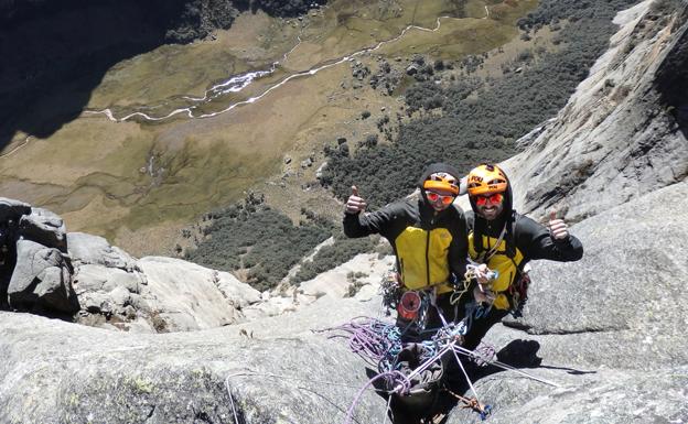 Los hermanos Pou inician una nueva aventura en la Cordillera Blanca peruana