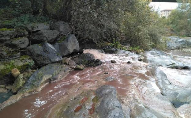 Tercer expediente a Llodio por tirar al Nervión residuos del matadero
