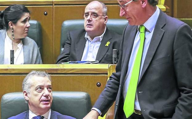 El Gobierno vasco sólo contempla sacar adelante los Presupuestos con el apoyo del PP
