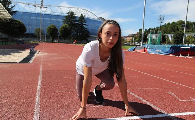 La promesa del atletismo que adora el tenis