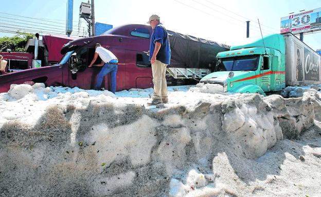 El corredor del granizo