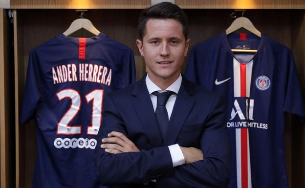 Ander Herrera ya es nuevo jugador del PSG