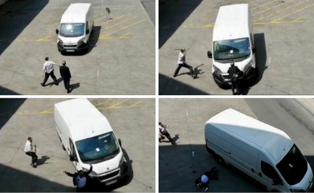 Localizado el autor del atropello a un trabajador de El Boulevard de Vitoria