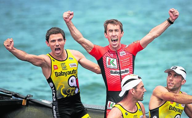 Orio sufre hasta la última palada