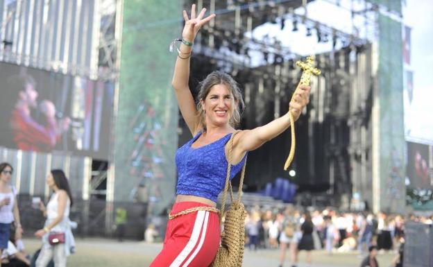 A Rosalía la quieren bien en el Bilbao BBK Live