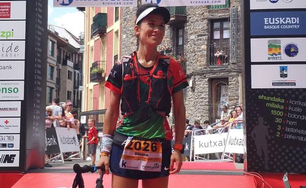 La vizcaína Oihane Pérez gana la maratón de la Ehunmilak