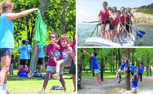 Los colegios ofrecen cerca de 4.000 plazas en colonias para aliviar a las familias en verano