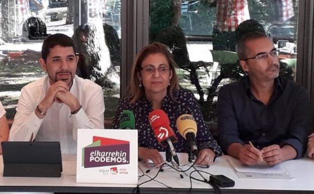 Elkarrekin Podemos asegura que el sobrecoste del TAV «hipotecará Vitoria en las próximas décadas»