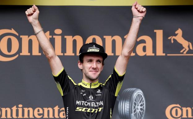 Simon Yates aparta a Pello Bilbao de la victoria en el Tour