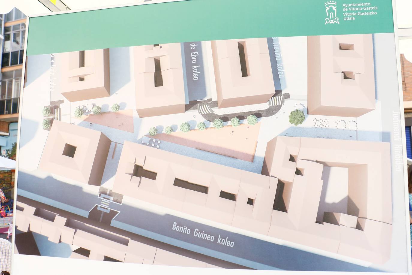 Un millón de euros para peatonalizar la calle Médico Tornay de Vitoria