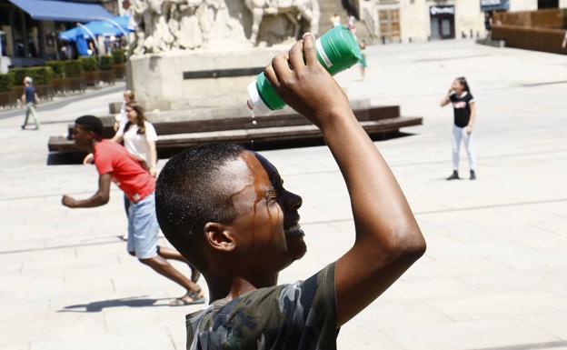 Vuelven las altas temperaturas a Álava a partir del lunes