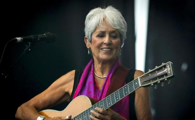 El adiosito de Joan Báez en San Sebastián