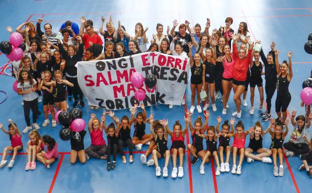 Álava revive el arte de la rítmica