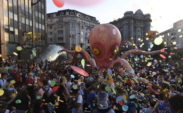 Programa de fiestas Aste Nagusia: Domingo 18 de agosto