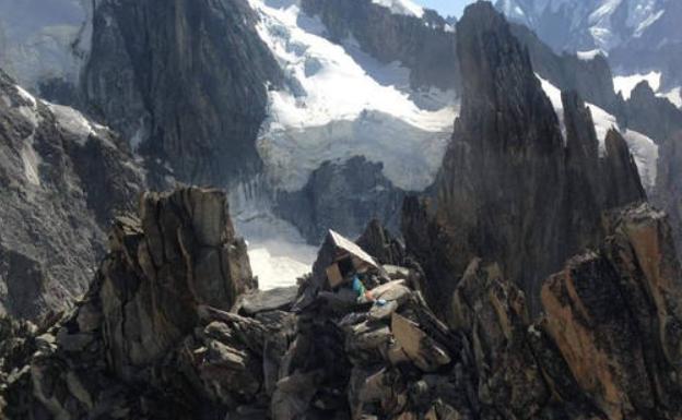 El cambio climático acaba con rutas de escalada míticas en los Alpes