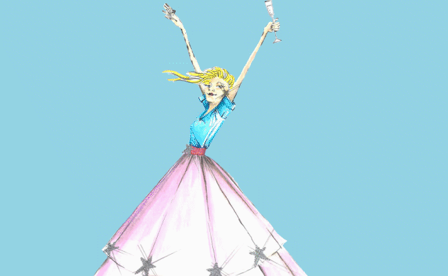 Ocho vestidos para Marijaia