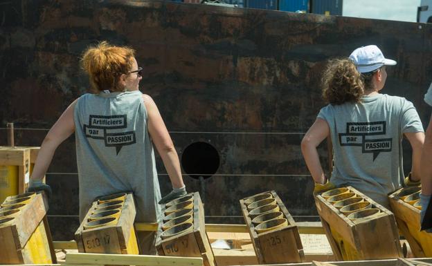 «El desafío es hacer coincidir los efectos de colores con el ritmo»