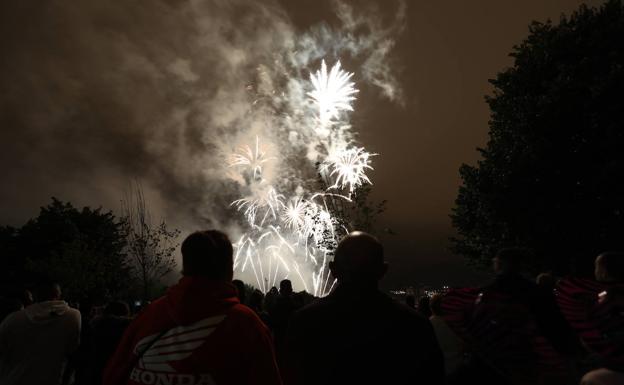 El espectáculo pirotécnico de los franceses Brezac Artifices