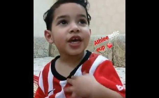 El hijo del saudí que se emocionó en su visita a San Mamés también es hincha del Athletic