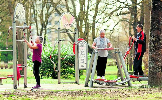 Parques de salud para una Vitoria envejecida