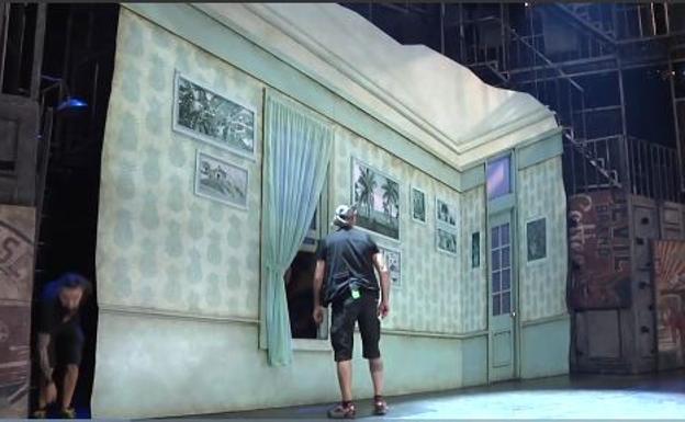 Entre bambalinas de 'West side story'