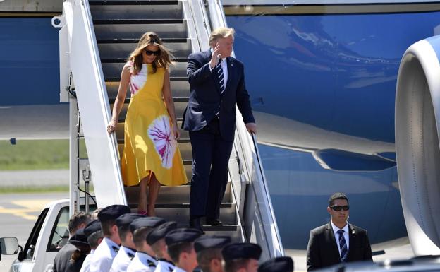 Y Trump aterrizó... en Burdeos