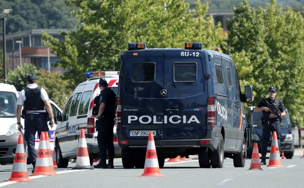 Normalidad en las carreteras vascas en las horas previas al comienzo de la cumbre del G-7