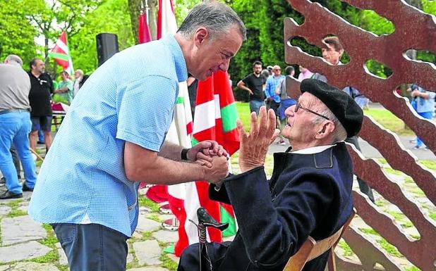 Muere a los 100 años José Moreno, uno de los últimos gudaris