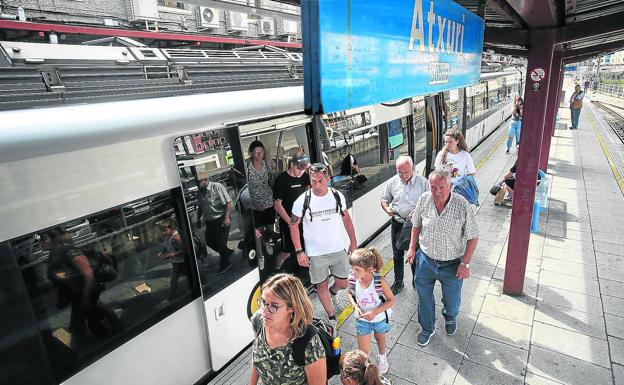 Fin de trayecto para la estación de Atxuri el próximo 8 de septiembre