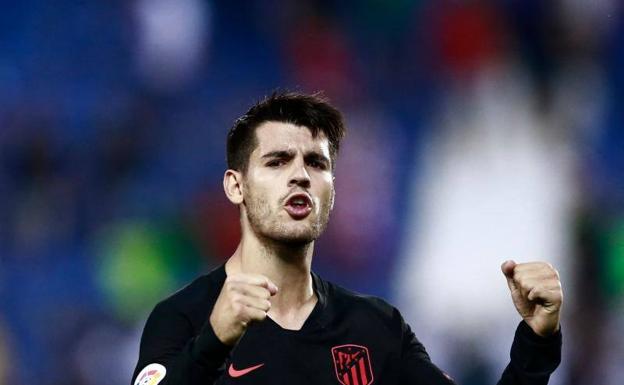 Morata, casi descartado para el partido frente al Eibar