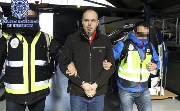 'Ata' ingresa en Soto del Real tras ser entregado por Francia