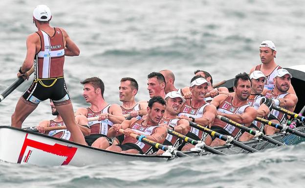 Cinco traineras vizcaínas tratarán de plantar cara a Orio y Hondarribia