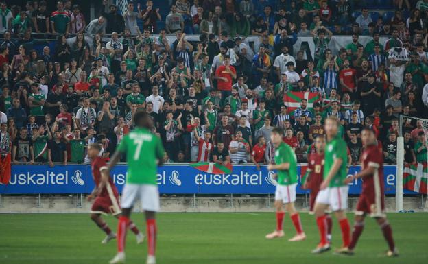 La Federación vasca trata de salvar el partido con Argentina