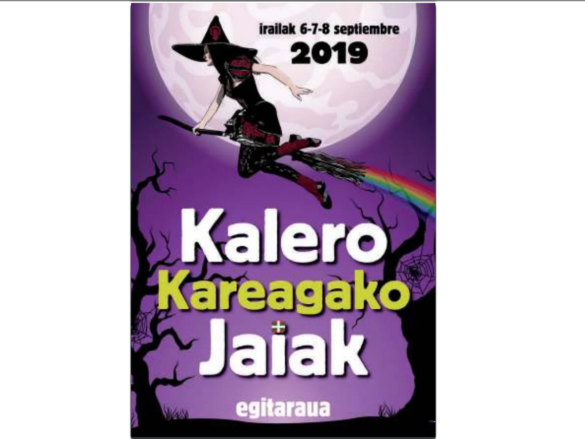 Programa de fiestas de El Kalero 2019: Kareagako jaiak