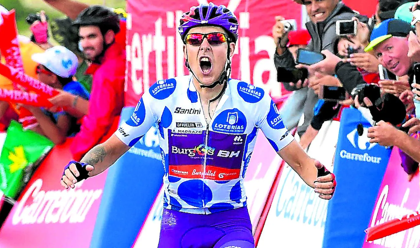 Ángel Madrazo, la alegría de la Vuelta