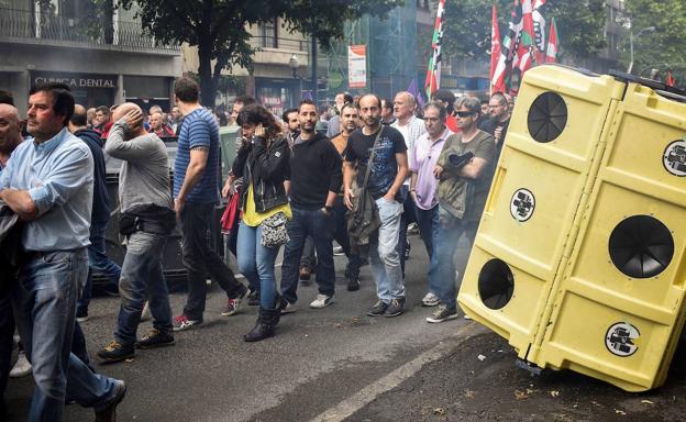 Los sindicatos del Metal de Bizkaia mantienen los cinco días de huelga del 30 de septiembre al 4 de octubre