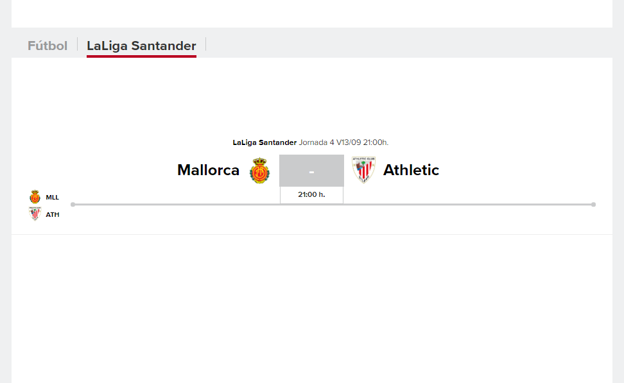 Mallorca - Athletic 2019: horario y TV