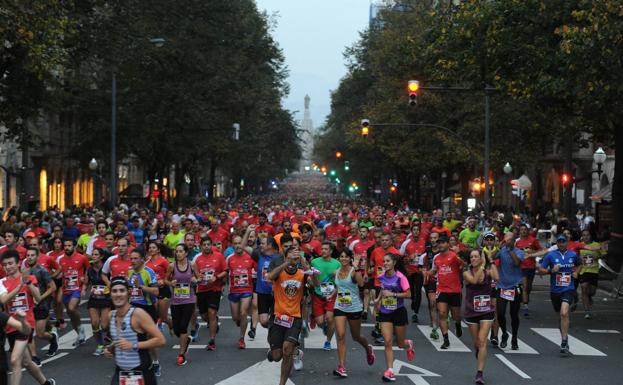 Hoteles casi llenos en Bilbao con habitaciones a 300 euros por noche para la Bilbao Night Marathon