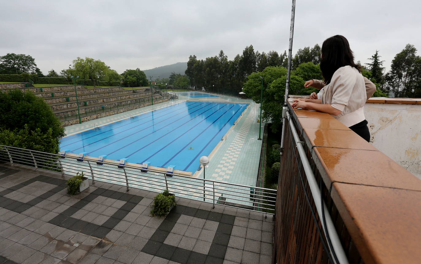 La piscina olímpica exterior de Artxanda abre el lunes para los deportistas que quieran entrenarse