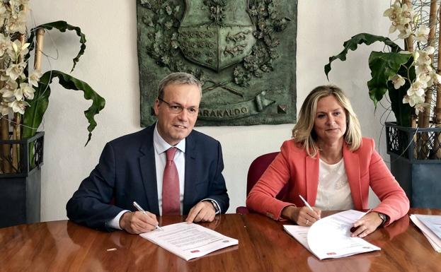 El PNV y el PSE firman la paz en Barakaldo para gobernar juntos veinte años después