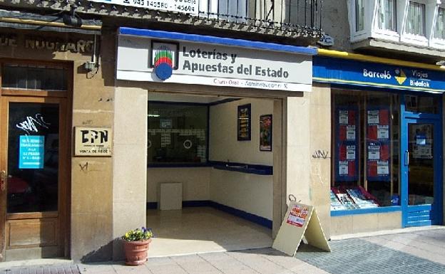 El primer premio de la Lotería Nacional del jueves cae en Vitoria