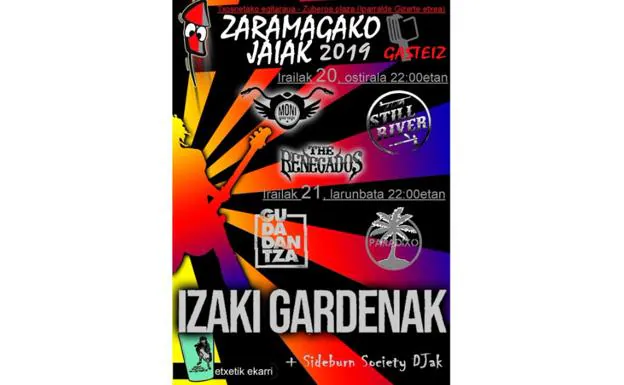Programa de fiestas de Zaramaga 2019: Zaramagako Jaiak