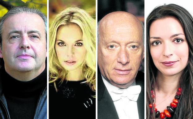 OSE-Gäste: Juanjo Mena, Mojca Erdmann, Pinchas Steinberg und Yuliana Avdeeva.