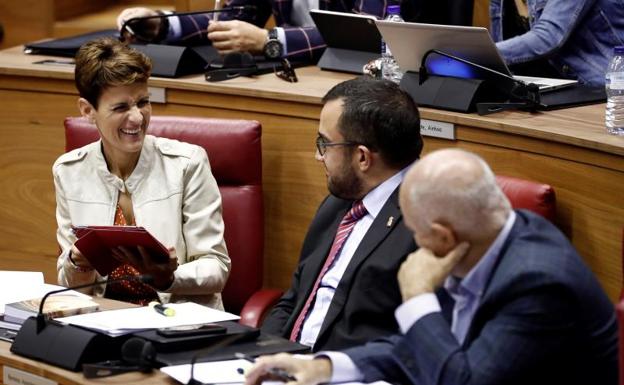 La política fiscal vuelve a dividir a los socios del Gobierno navarro