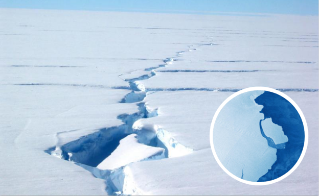 Un gigante de hielo a la deriva