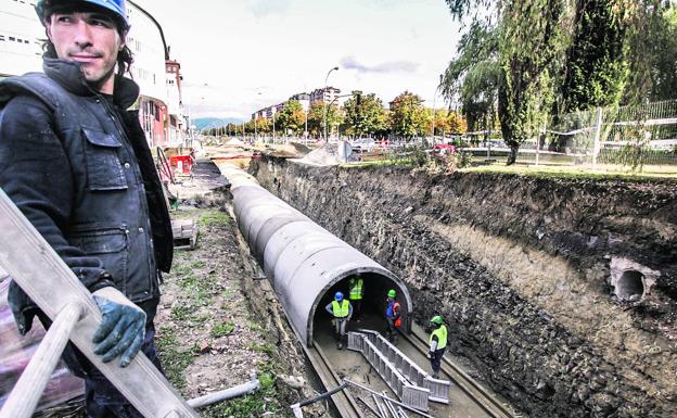 La primera fase de las obras para cambiar un gran colector junto a La Florida durará 4 meses