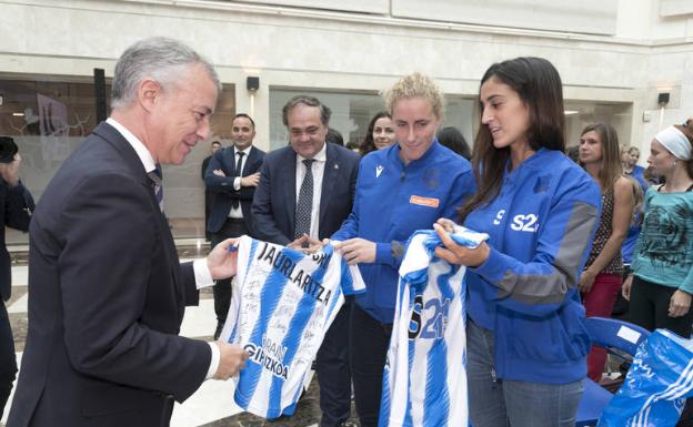 Un guiño a las campeonas vascas