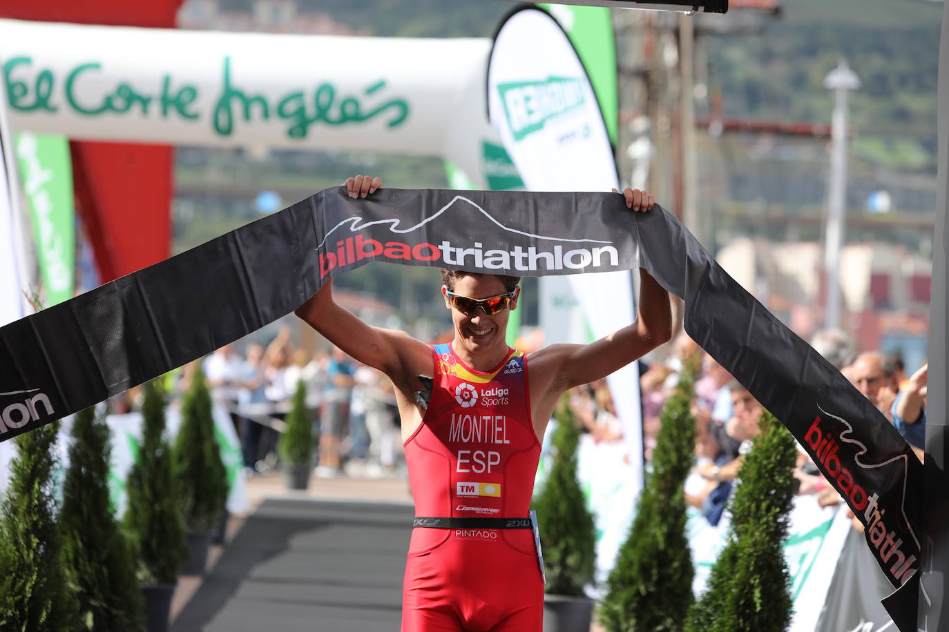 Las mejores imágenes del Bilbao Triathlon 2019