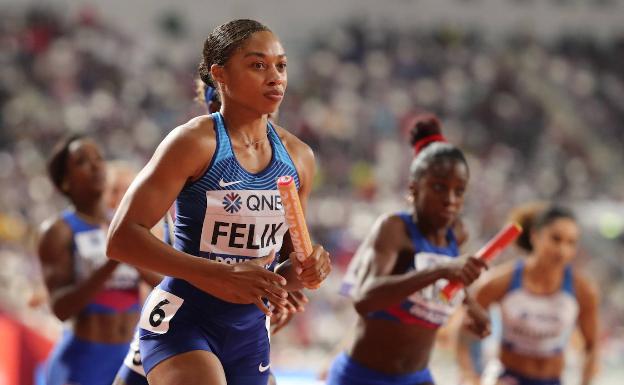 Allyson Felix, la madre y atleta que ha superado a Usain Bolt con 13 oros mundiales