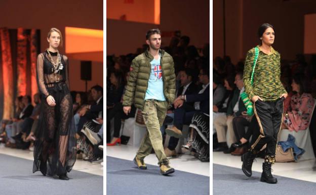 El 'total black' y el estilo militar dan la batalla esta temporada